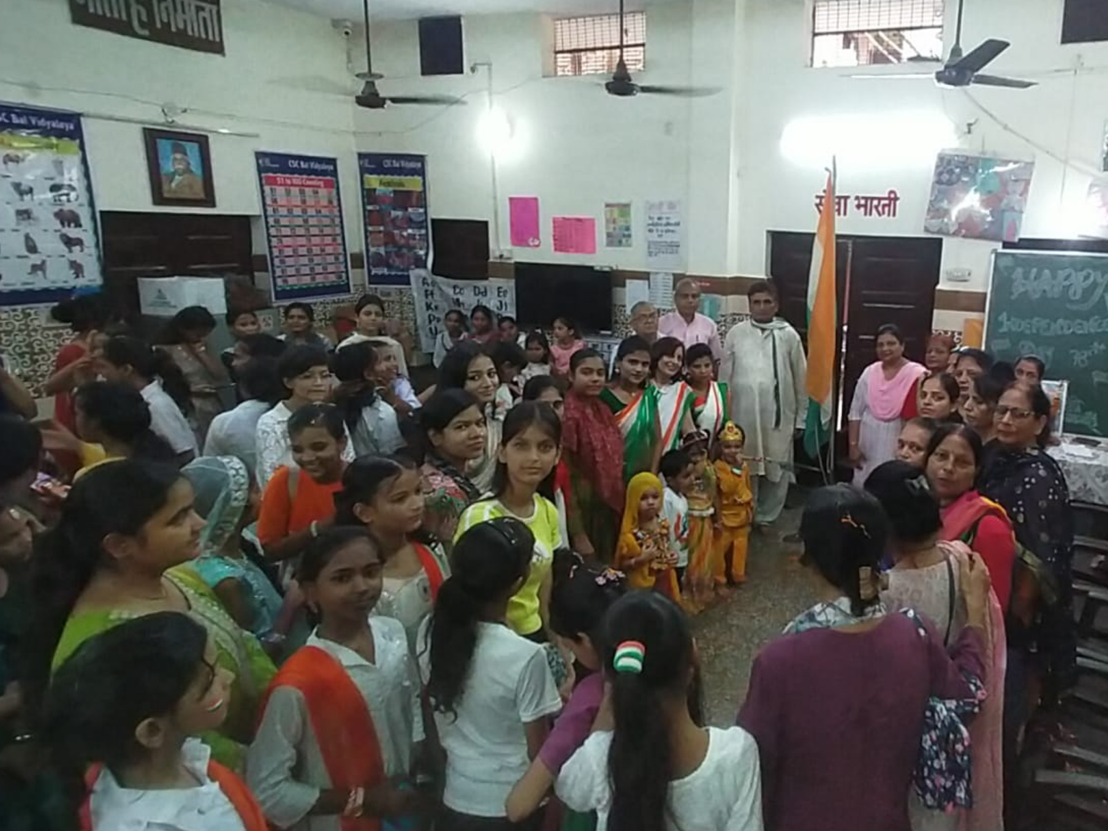 सेवा भारती द्वारा आयोजित स्वतंत्रता दिवस समारोह की विशेष झलकिया