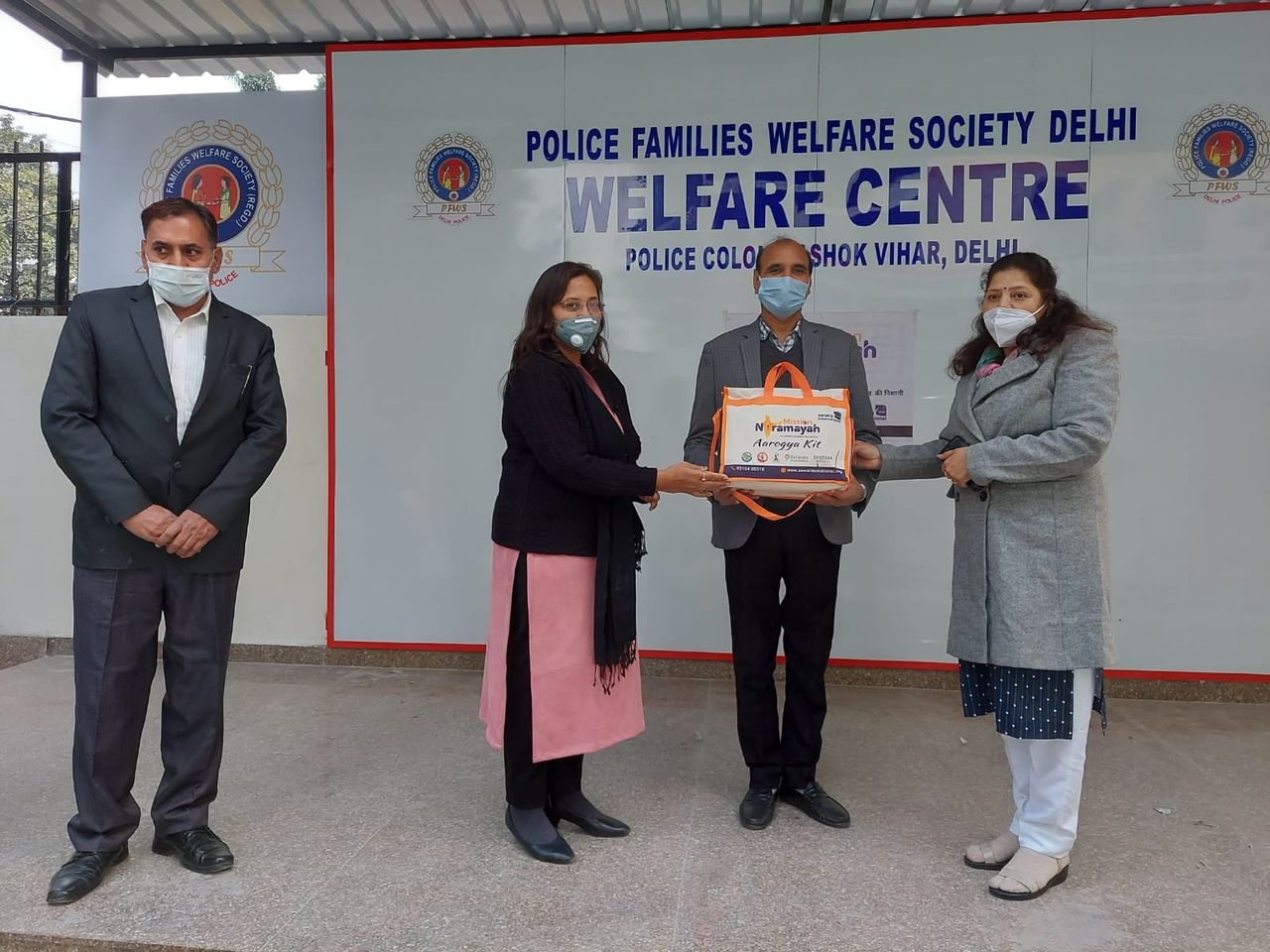 Sewa Bharti and Police Families Welfare Society Delhi Ashok Vihar come together for Mission Chetna