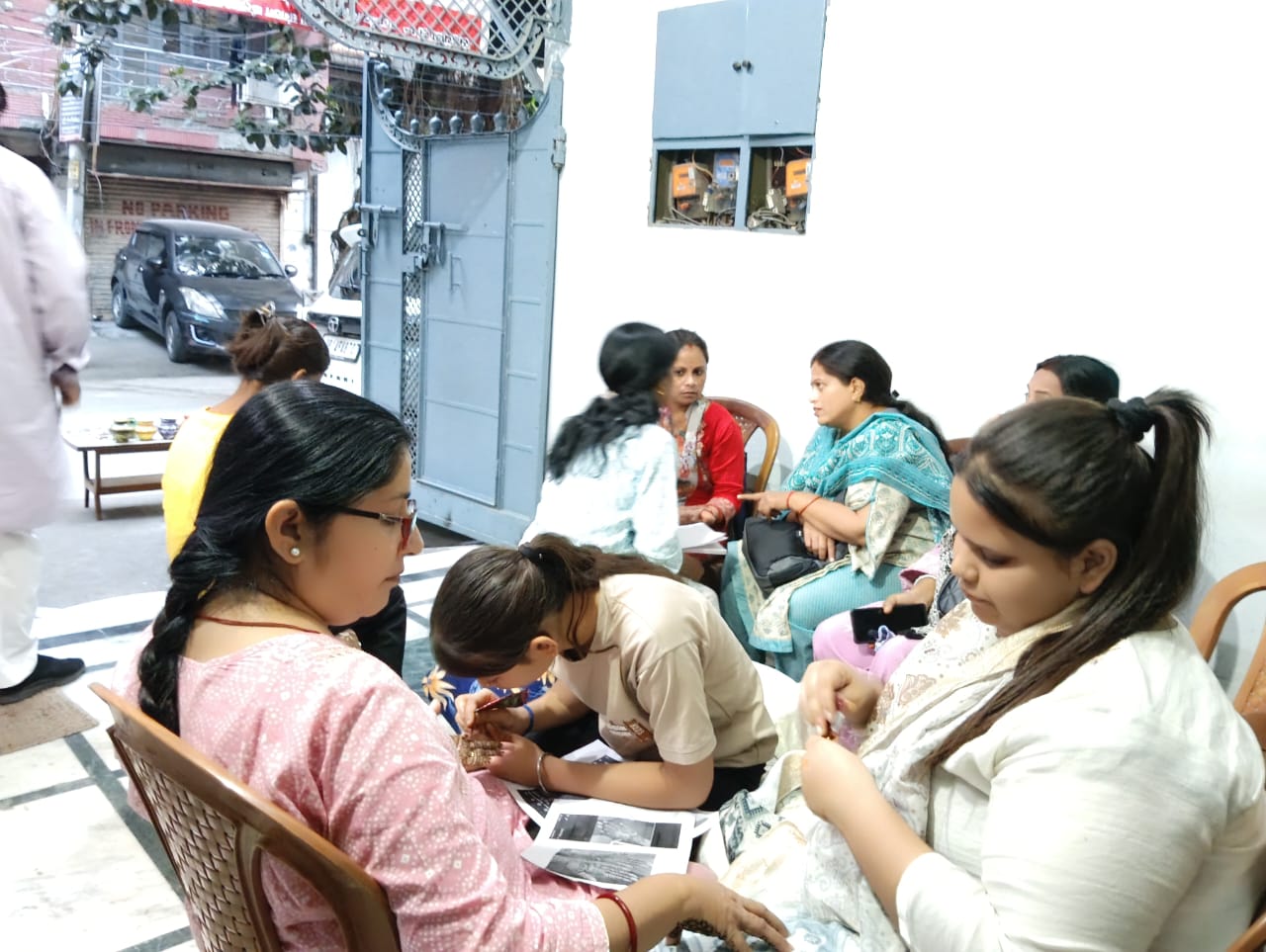 रंगोली से आत्मनिर्भरता तक सेवा भारती दिल्ली की पहल