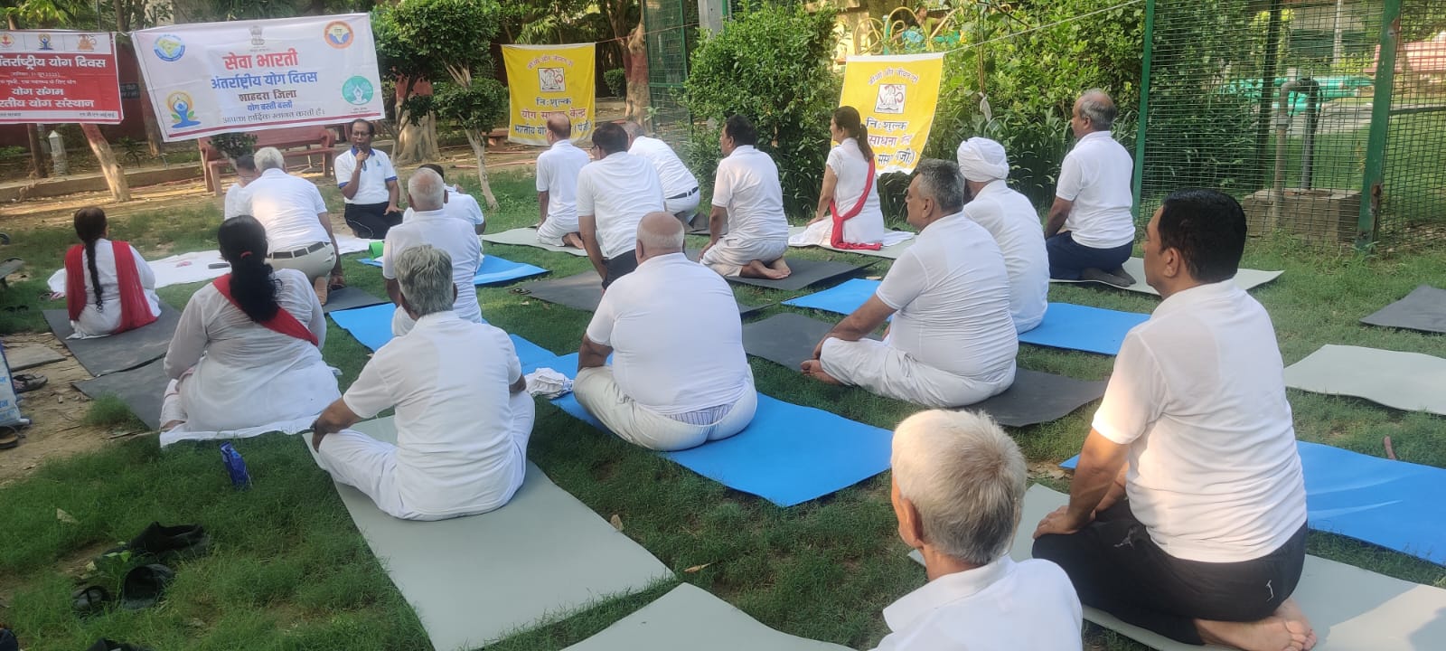 योग दिवस पर सेवा भारती का योग के महत्व पर जागरूकता कार्यक्रम