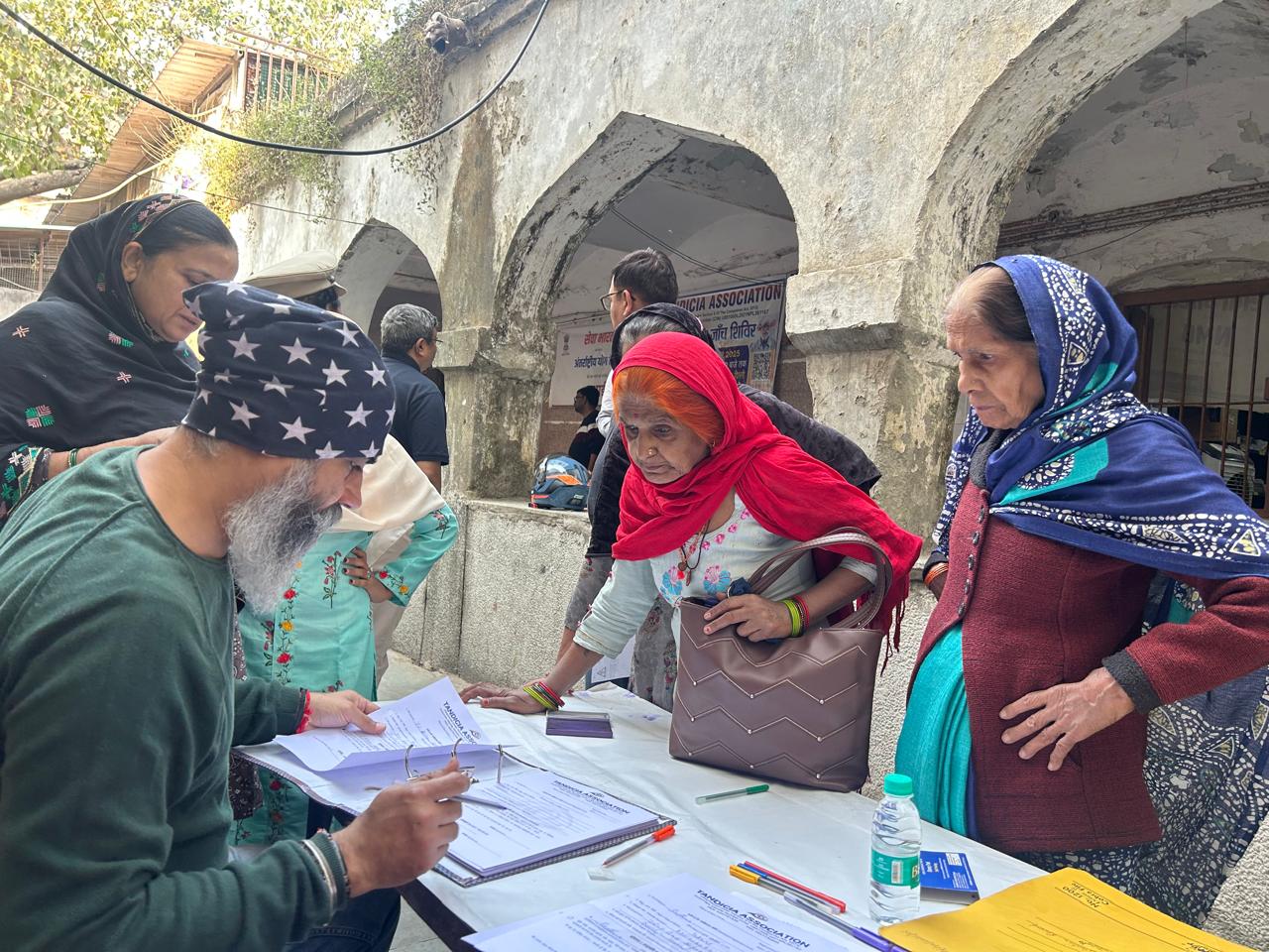 सेवा भारती द्वारा उत्कर्ष में निःशुल्क नेत्र चिकित्सा शिविर लगाया गया